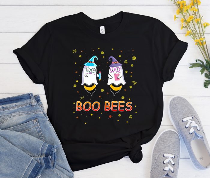 Boo Bees Cute Halloween Cool Trending T Shirt