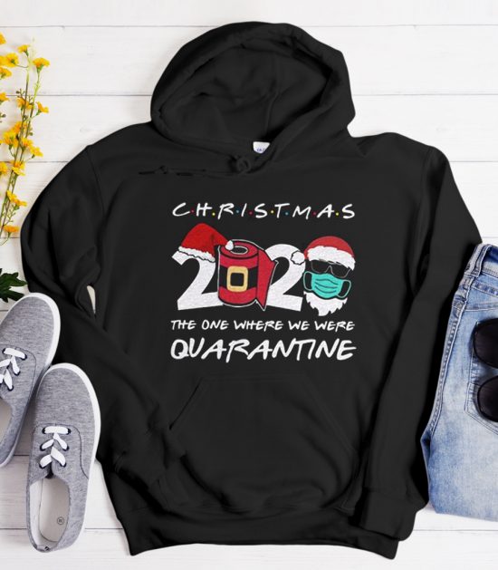 Christmas 2020 Quarantine Cool Trending Hoodie