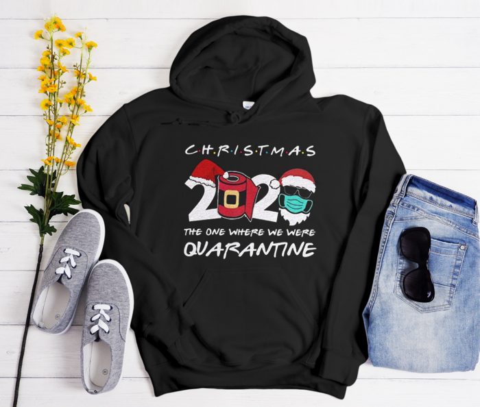 Christmas 2020 Quarantine Cool Trending Hoodie