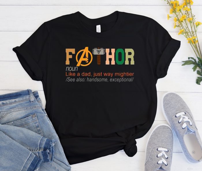 FaThor Fathers Day Cool Trending T Shirt