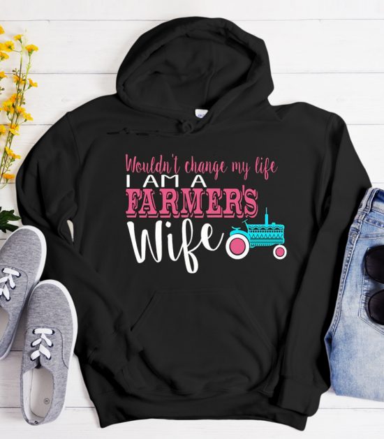 Farmer's Wife Cool Trending Hoodie