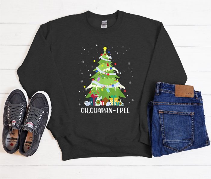 Funny Quarantine Christmas 2020 Cool Trending Sweatshirt