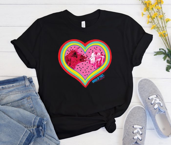 Harley Quinn Birds of Prey Love Heart Cool Trending T Shirt