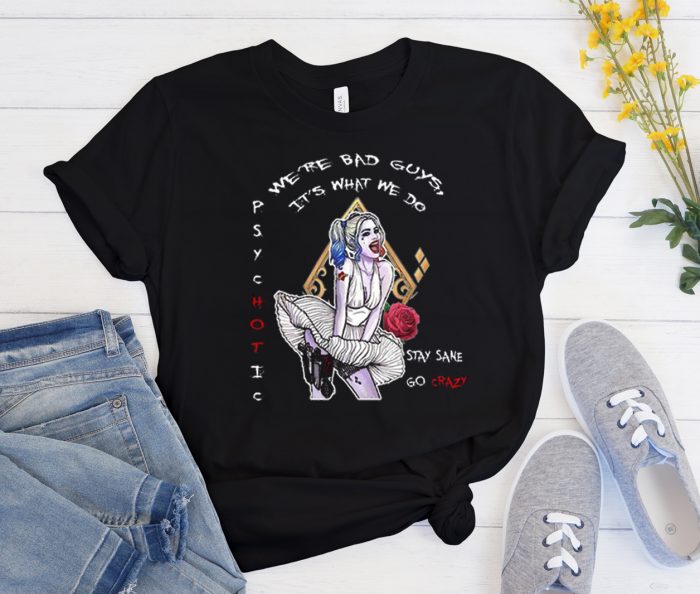 Harley Quinn Movie Joker Put On A Happy Face Cool Trending T Shirt