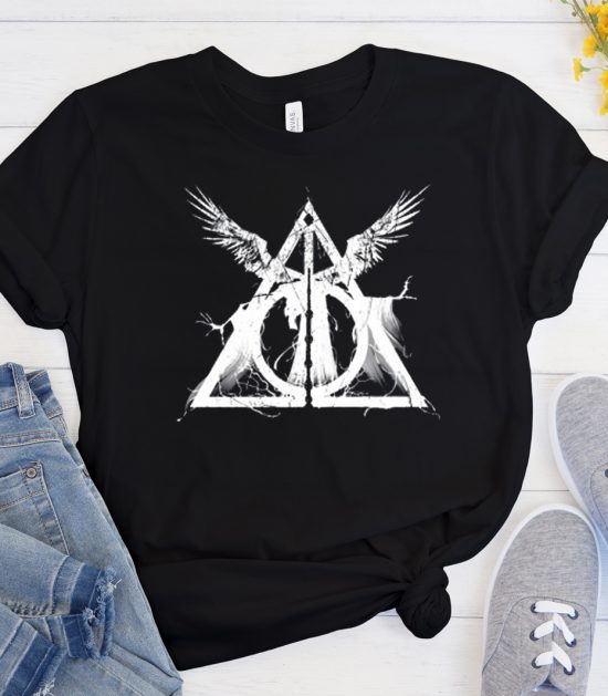 Harry Potter Deathly Hallows Cool Trending T Shirt