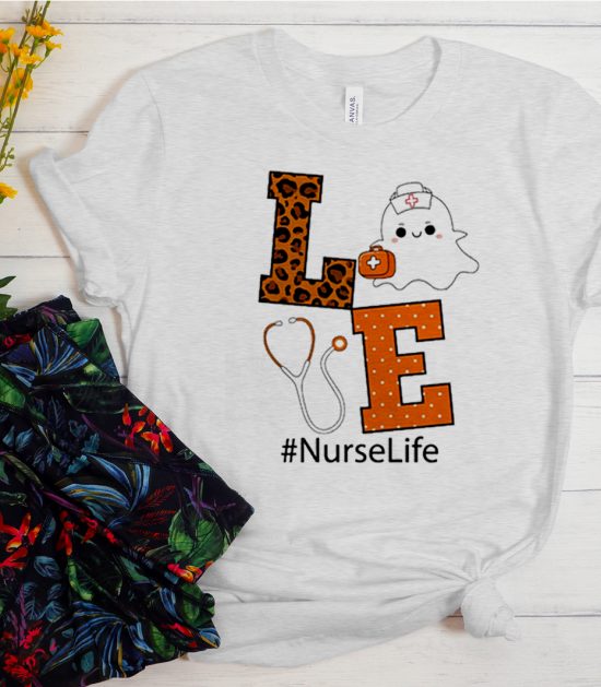 Love Nurse Life Halloween Cool Trending T Shirt