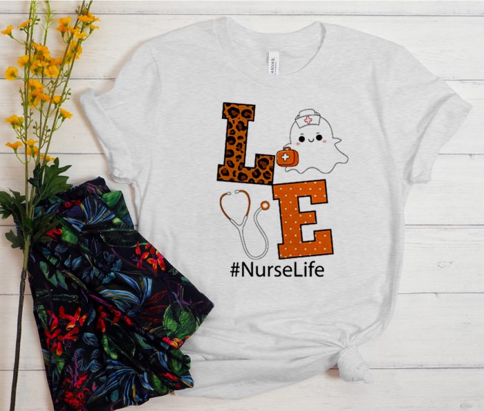 Love Nurse Life Halloween Cool Trending T Shirt