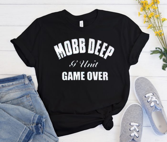 Mobb Deep G-Unit Game Over Black Logo Cool Trending T Shirt