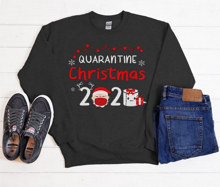 Quarantine Christmas 2020 Cool Trending Sweatshirt