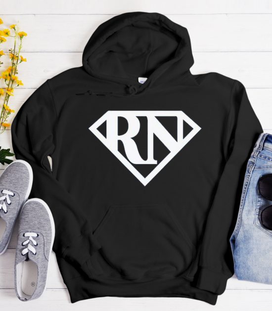 Registered Nurse Super Hero Cool Trending Hoodie