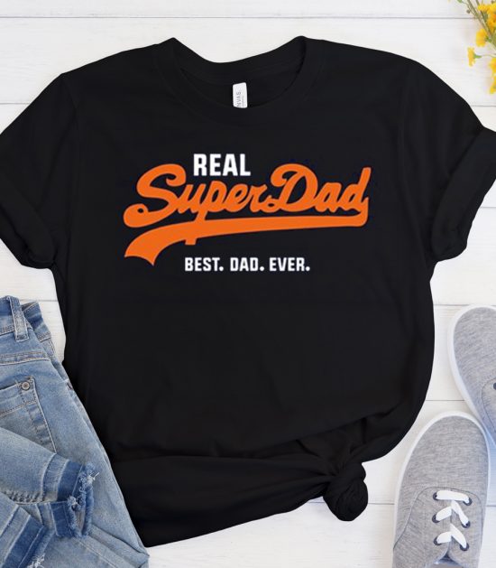 SUPER DAD Super Hero Dad Cool Trending T Shirt