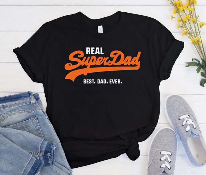 SUPER DAD Super Hero Dad Cool Trending T Shirt