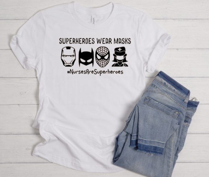 Superheroes Wear Masks Cool Trending T Shirt