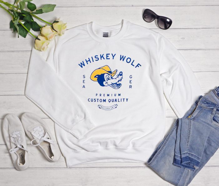 Whiskey Wolf Cool Trending Sweatshirt