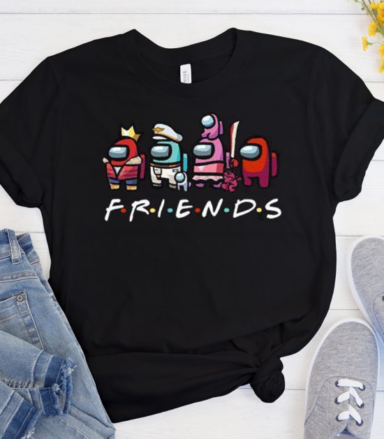 Among Us Friends Cool Trending T Shirt