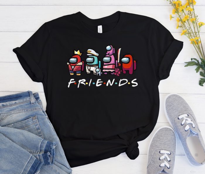 Among Us Friends Cool Trending T Shirt