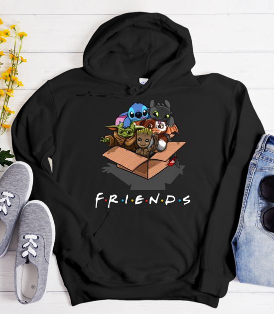 Baby Yoda Gizmo Groot Stitch And Toothless Cool Trending Hoodie