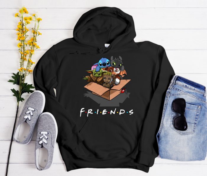 Baby Yoda Gizmo Groot Stitch And Toothless Cool Trending Hoodie