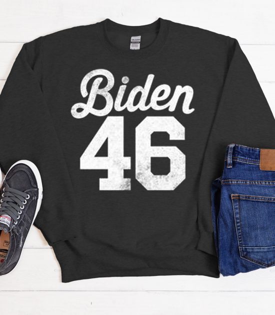 Biden 46 Vintage Look Cool Trending graphic Sweatshirt