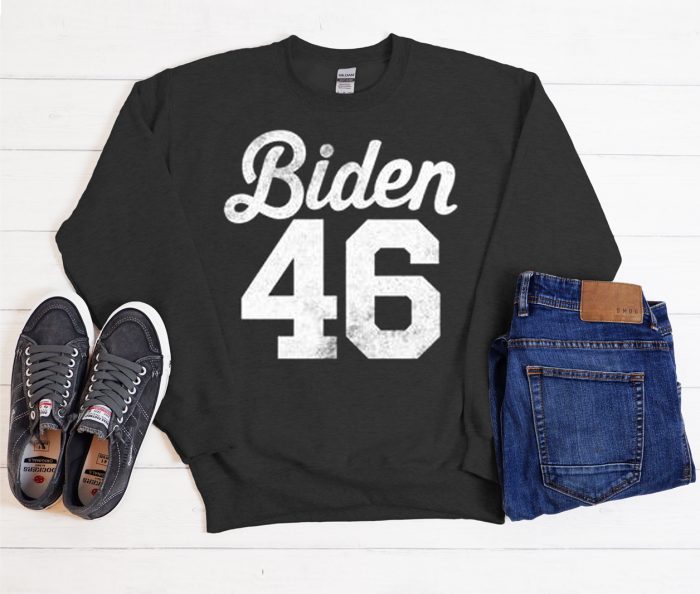 Biden 46 Vintage Look Cool Trending graphic Sweatshirt