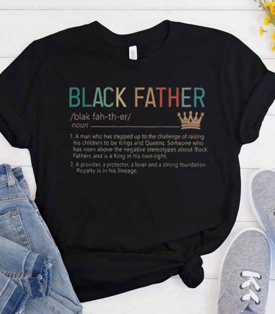 Black Father Classic Cool Trending graphic T Shirt