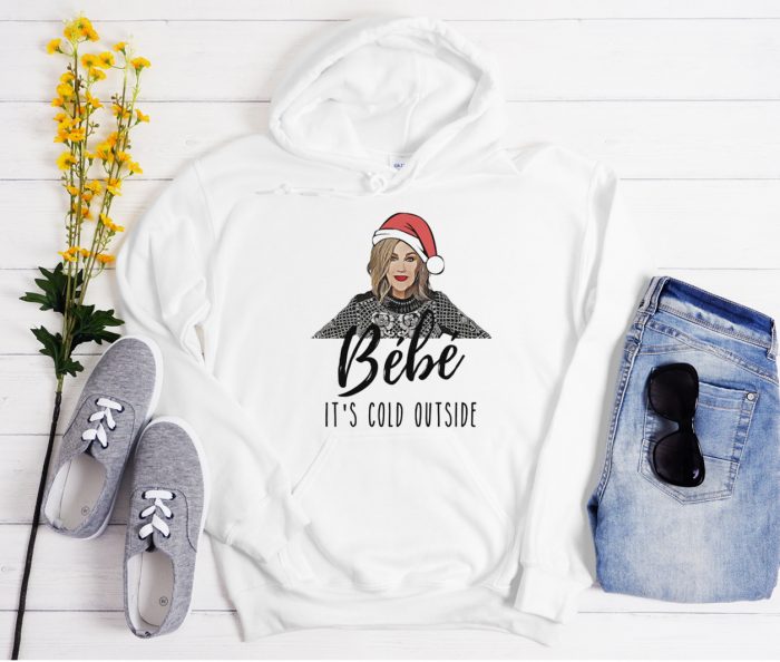 Bébé It's Cold Outside Cool Trending Hoodie