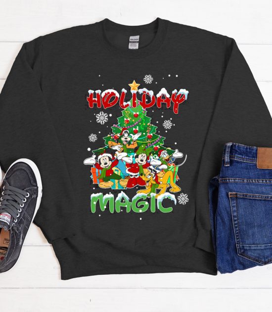 Christmas Holiday Magic Cool Trending graphic Sweatshirt