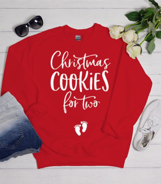 Christmas Pregnancy Trending graphic Sweatshirt