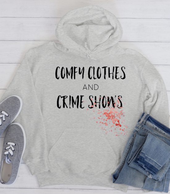 Crime Shows Cool Trending graphic Hoodie