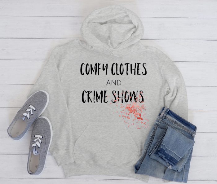 Crime Shows Cool Trending graphic Hoodie