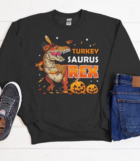 Dinosaur Thanksgiving Cool Trending Sweatshirt