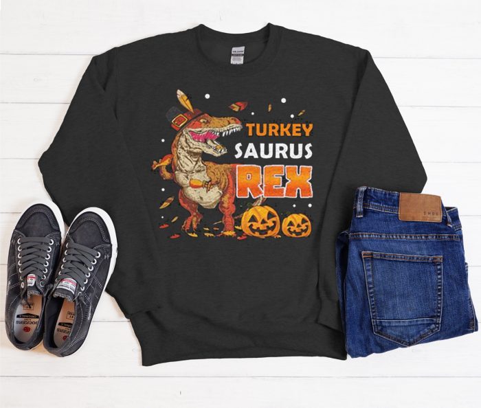 Dinosaur Thanksgiving Cool Trending Sweatshirt