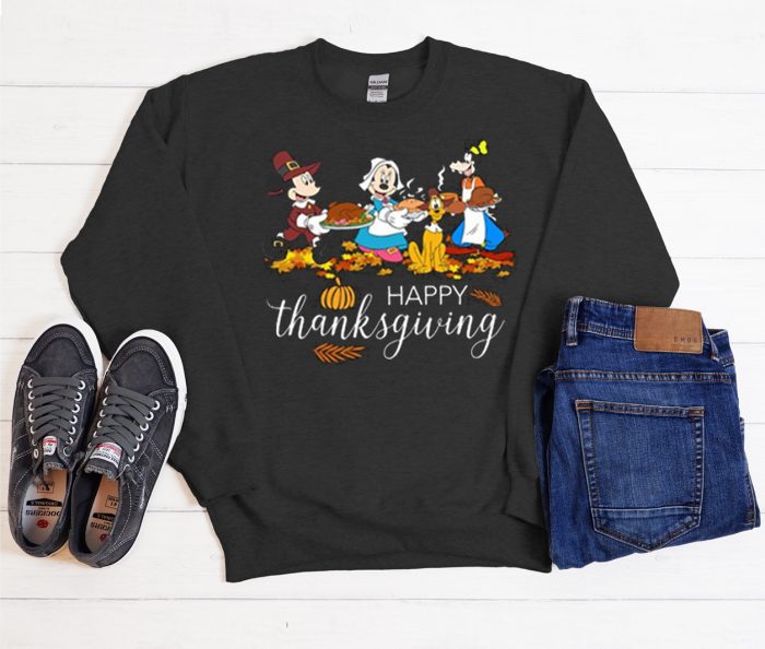 Disney Thanksgiving - Micky Minnie Goofy Party Cool Trending Sweatshirt