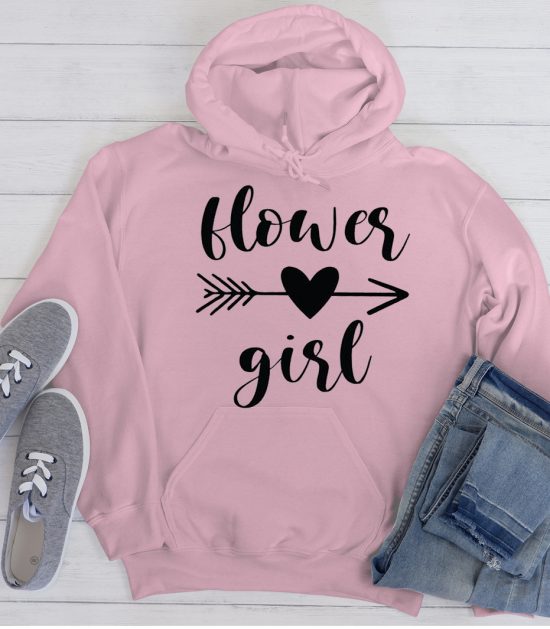 Flower Girl Cool Trending graphic Hoodie