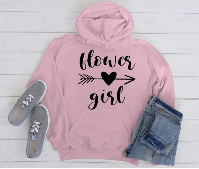 Flower Girl Cool Trending graphic Hoodie