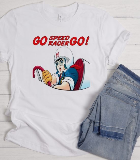 Go Speed Racer Anime Cool Trending graphic T Shirt