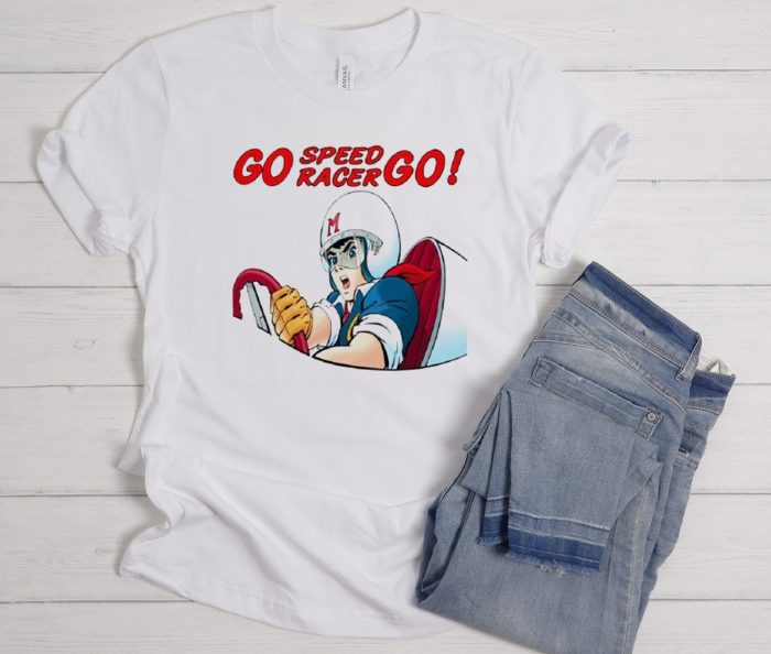 Go Speed Racer Anime Cool Trending graphic T Shirt