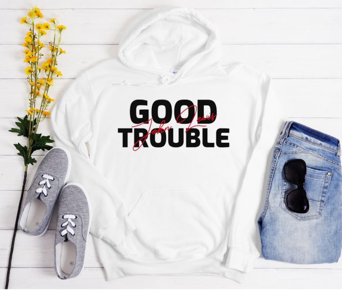 Good Trouble Necessary Cool Trending Hoodie