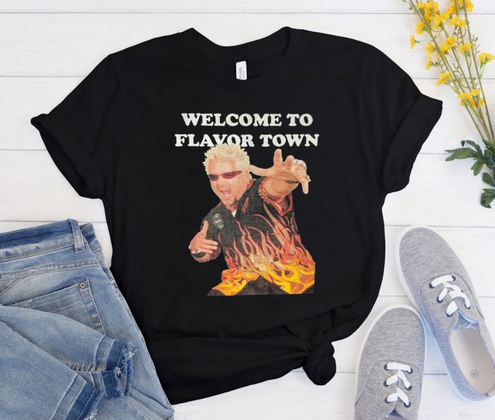 Guy Fieri- Welcome to Flavor Town Cool Trending graphic T Shirt