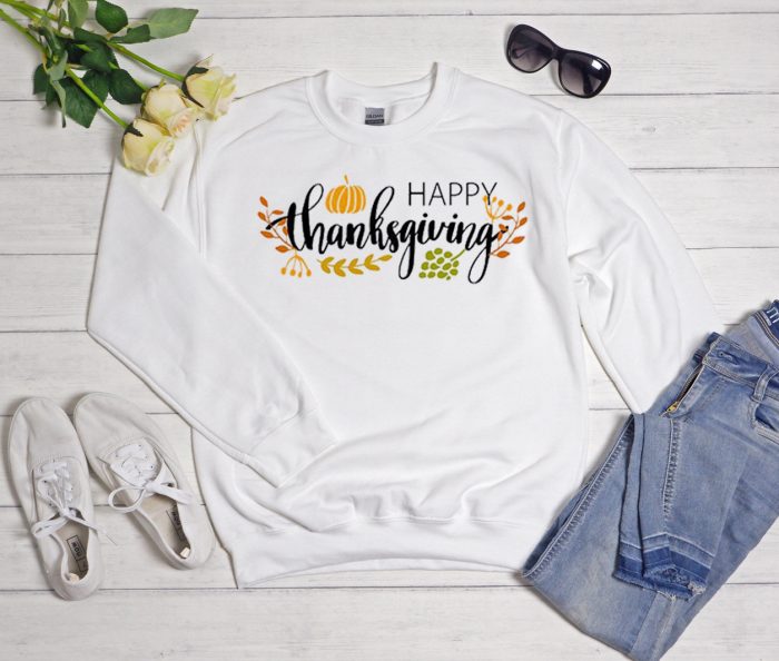 Happy Thanksgiving Cool Trending Sweatshirt