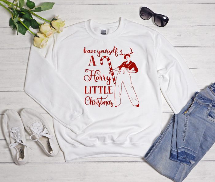 Have Yourself a Harry Little Christmas Cool Trending graphic Sweatshirt