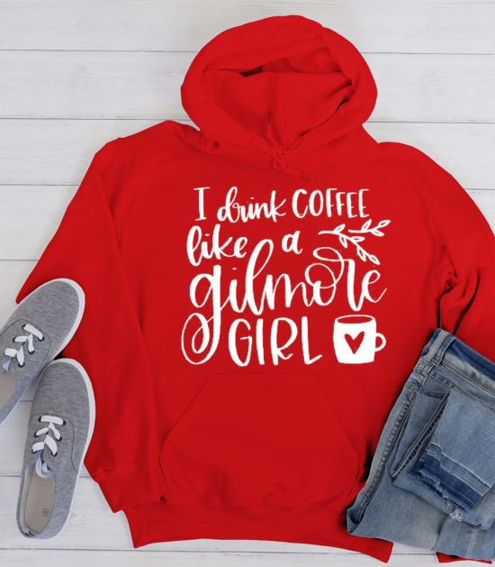 I Drink Coffee Like a Gilmore Girl Cool Trending graphic Hoodie