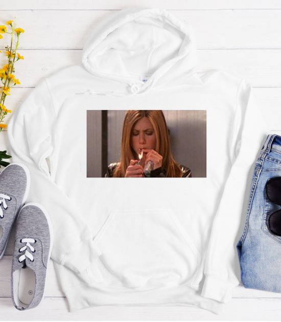 Jennifer Aniston Cigarette Cool Trending Hoodie