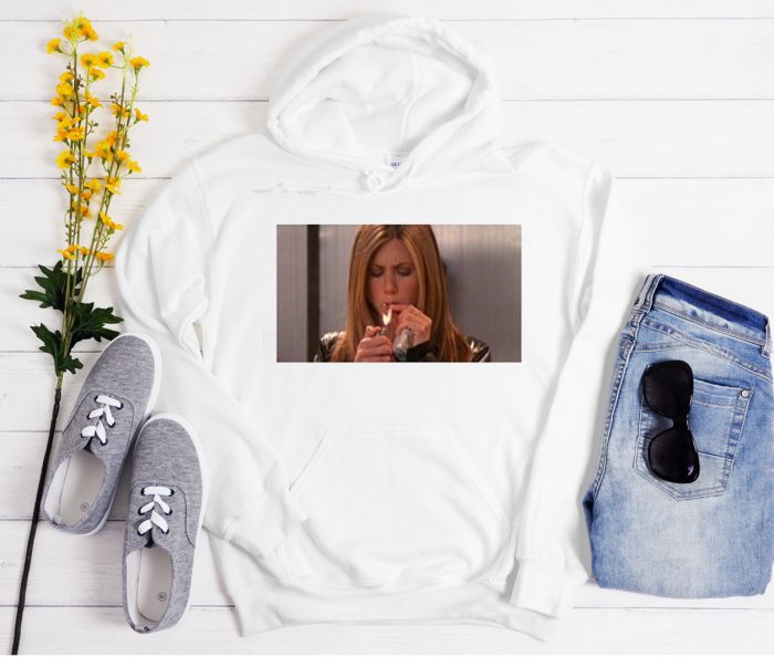 Jennifer Aniston Cigarette Cool Trending Hoodie