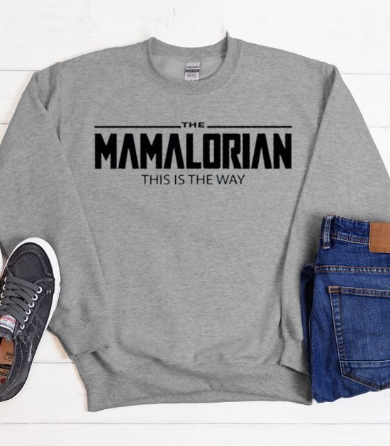 Mamalorian Trending graphic Sweatshirt