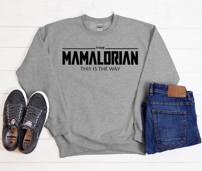 Mamalorian Trending graphic Sweatshirt