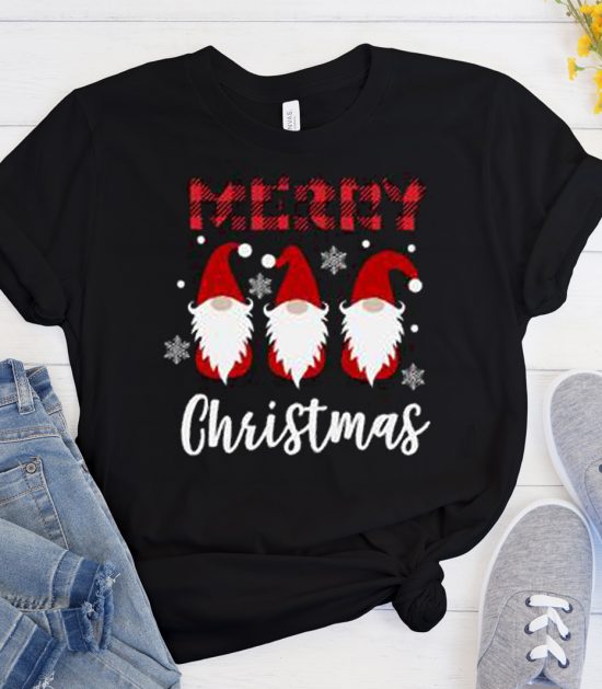 Merry Christmas with GNOMES Cool Trending graphic T Shirt