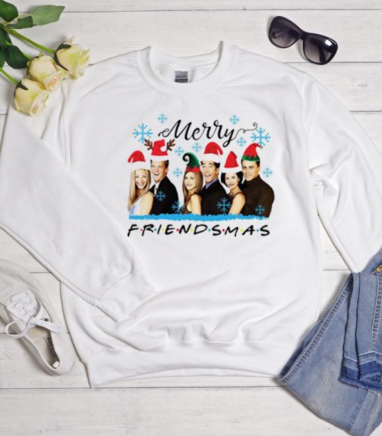 Merry Friendsmas Cool Trending Sweatshirt