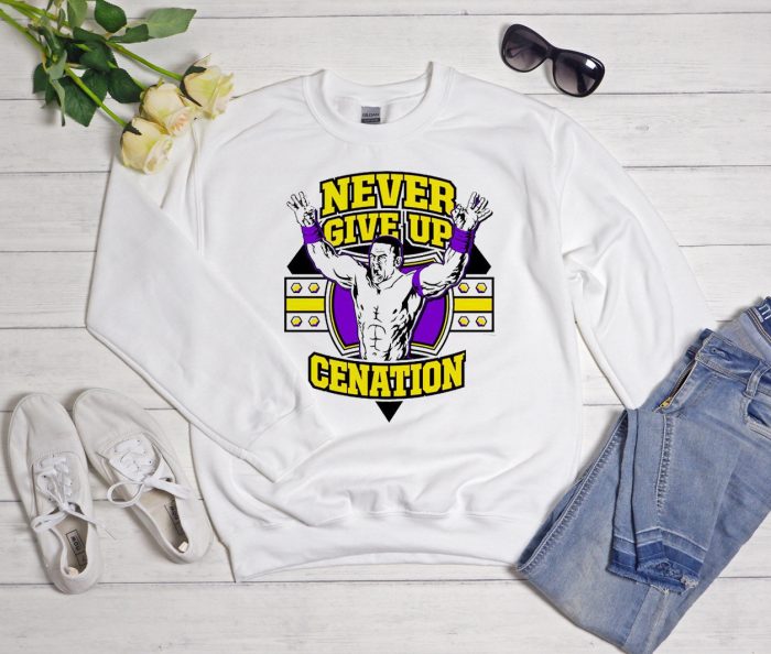 Never Give Up Roman Reigns Cool Trending graphic Sweatshirt