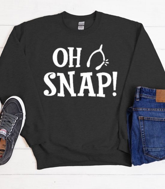 Oh Snap Thanksgiving Cool Trending Sweatshirt